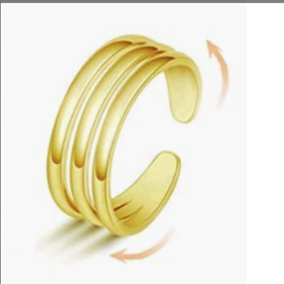 $10/$5CCO 6hr Sale- Adjustable Toe Ring - Picture 5 of 10